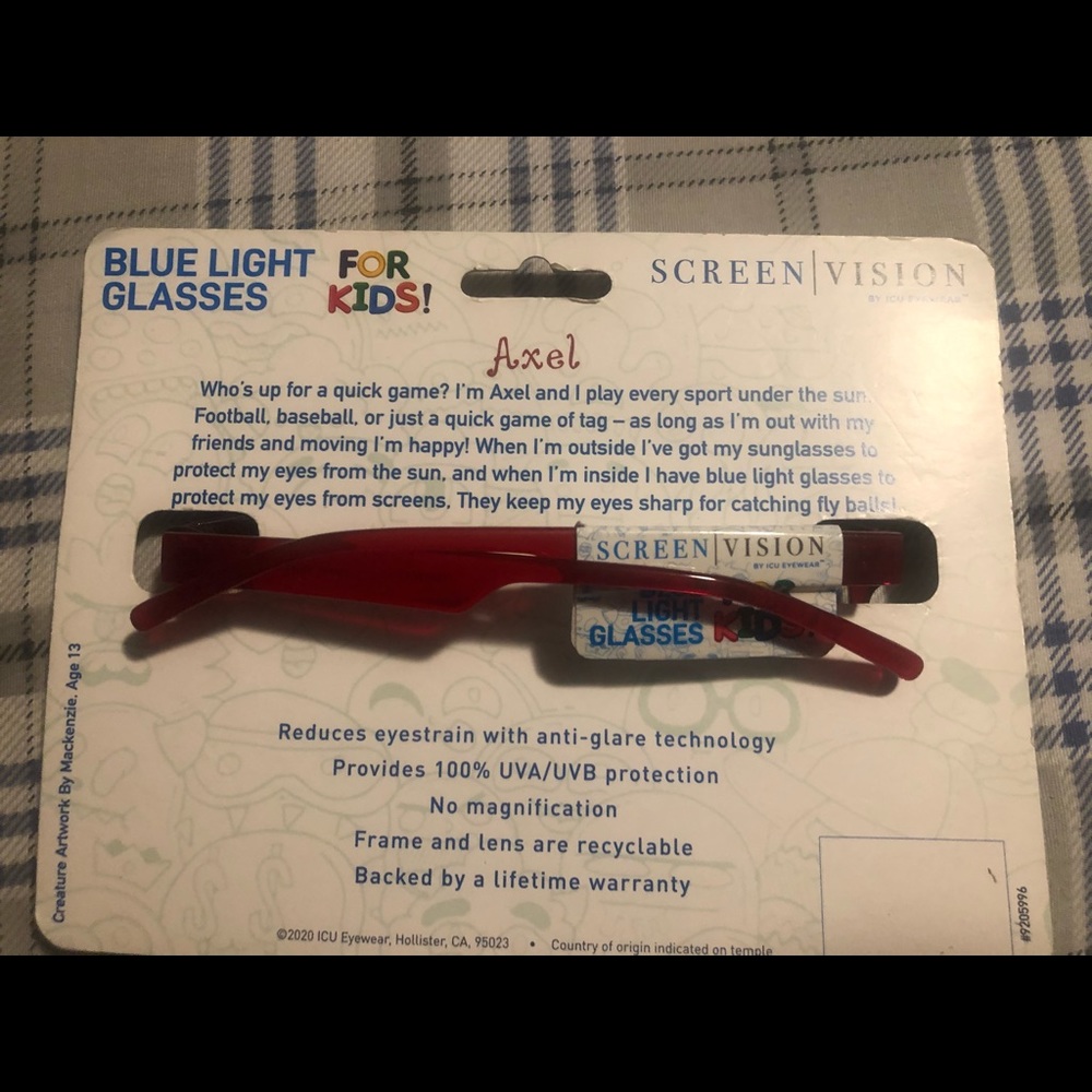 Blue light glasses